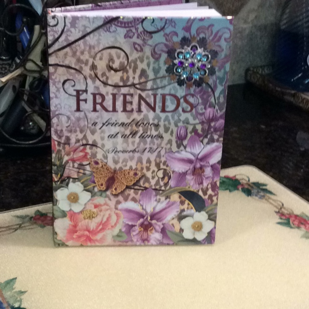 Notebook with beautiful gem on corner - Picture 2 of 4